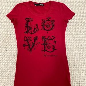 Love Moschino T-shirt (Size 2)